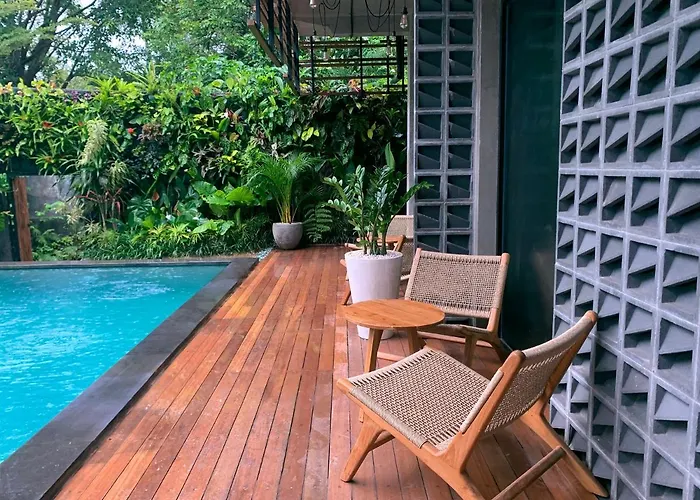 Aparthotel Leafy - 5 Mins Walk To Echo Canggu (Bali)